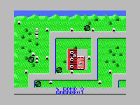 Brøderbund's Raid on Bungeling Bay- Full Run - Played on openMSX