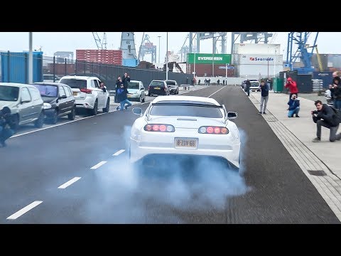 Sportscars Accelerating - 950HP 2JZ Supra, Novitec 458, 800HP M6 'GT3', Straight Piped Quattroporte