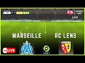 MARSEILLE VS RC LENS  EN DIRECT | LIVE | Ligue 1 2024 | .SIMULATION & SCORE EN DIRECT #ligue1