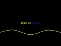 3883 Hz Frequency Tone 1 Hour