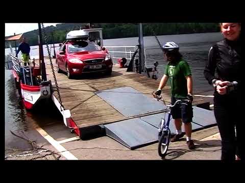 Lipno Lake, Frymburk ferry. Czech Republic