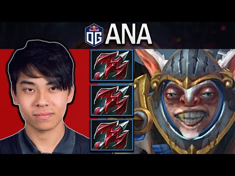 OG.ANA SMURF MEEPO WITH 21 KILLS & DRAGON LANCE - DOTA 2 7.31 GAMEPLAY