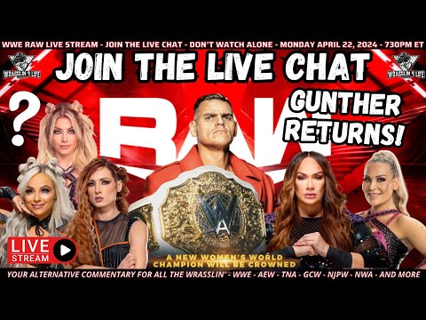 WWE RAW Live Stream - Women's Battle Royale to Crown New Champ (April 22, 2024) #wwe #wweraw