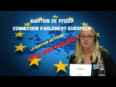AUDITION DE PFIZER/ GROS MALAISE !