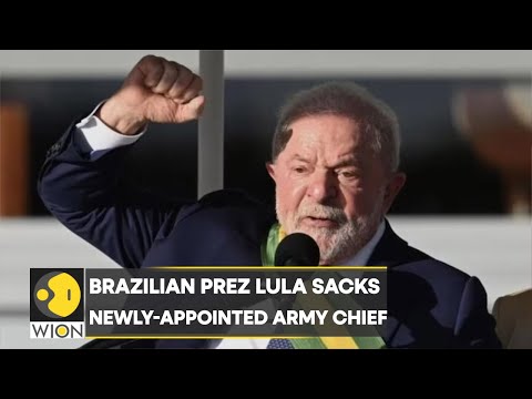 Brazilian President Lula sacks army chief Arruda in aftermath of the capital uprising