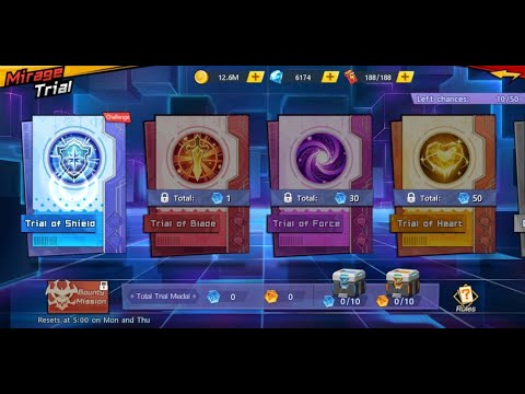 Mirage Trial Test!!!