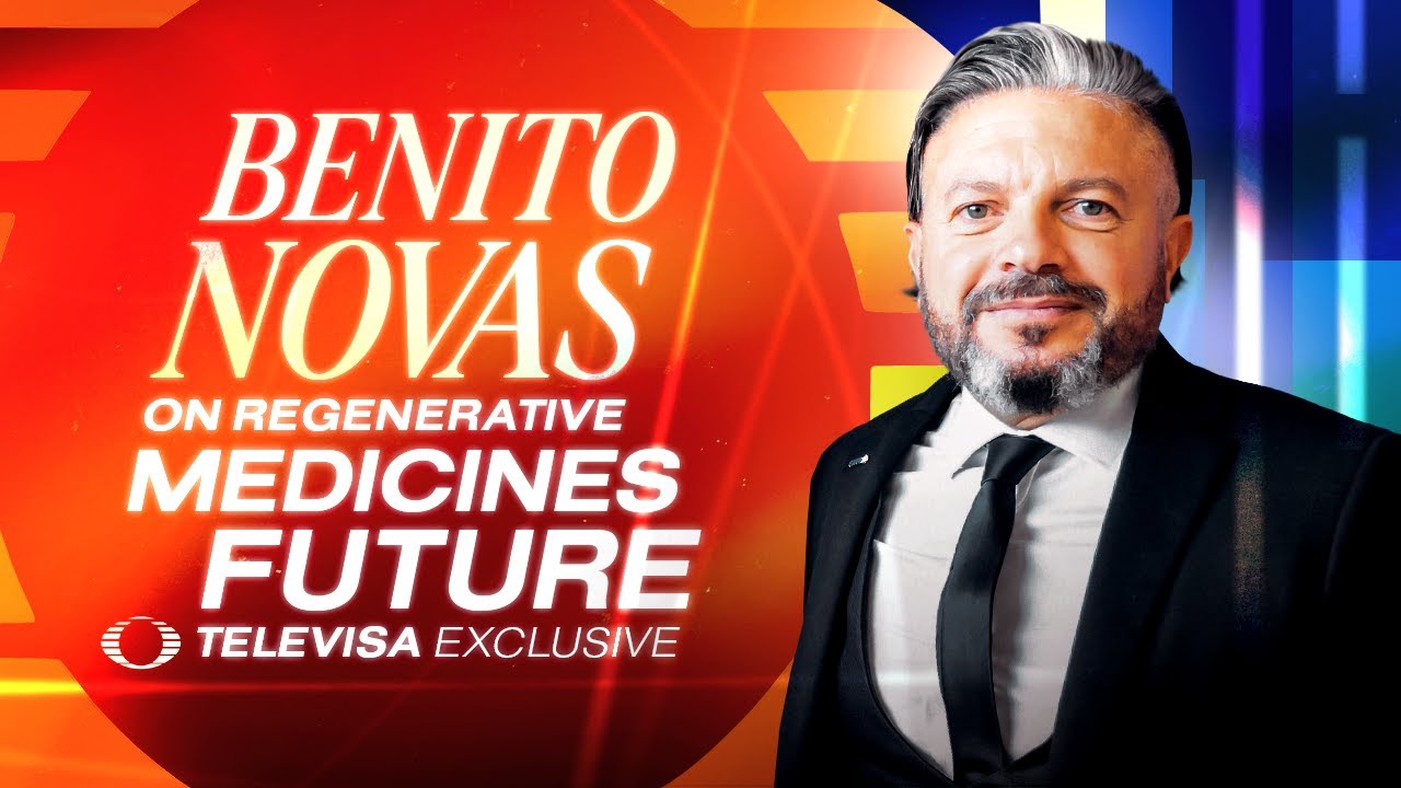 Benito Novas on Regenerative Medicines Future  Televisa Exclusive  ISSCA 2025