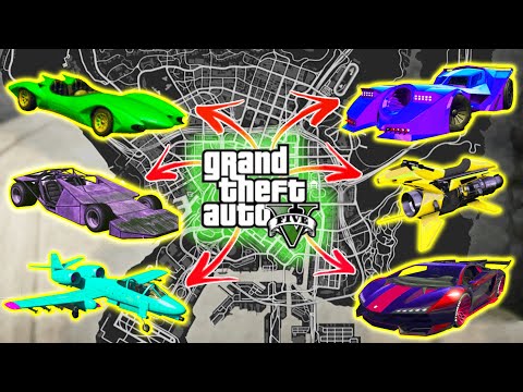 GTA 5 - All New Story Mode Rare Cars/Bikes/Planes Locations 2025 (PS5, PS4, XBOX & PC)