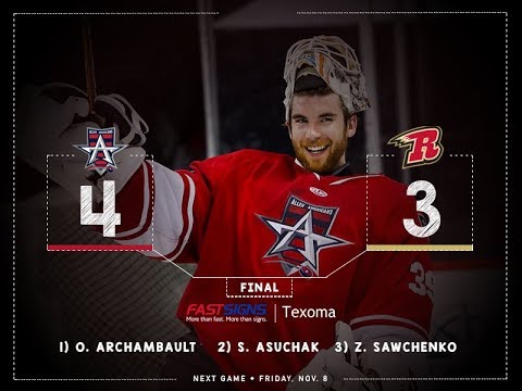 11/2/19 HIGHLIGHTS: Rapid City Rush at Allen Americans