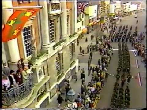 KOSB  Bands Colchester 1984