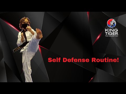 AoY Black Belt Special Self Defense Routine