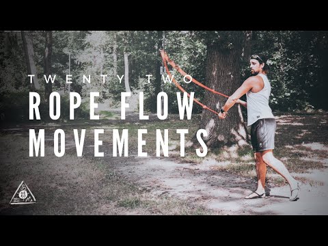 22 Rope Flow Exercises & Combos: Dragon Roll, Sneak & More (Beginner to Advanced Movements)