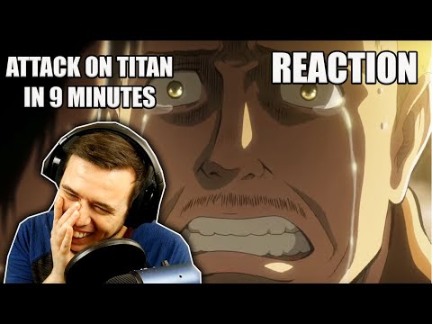 Attack on Titan IN 9 MINUTES REACTION