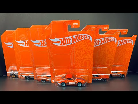 Unboxing Hot Wheels 53rd Anniversary Series Orange & Blue Mix 2 With Chase