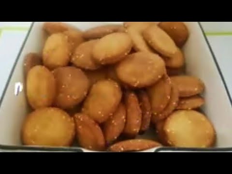 Meethi Tikiyan, میٹھی ٹکیاں / Rajab k kondy, Flour Biscuit *Khalida Kitchen* Urdu/Hindi
