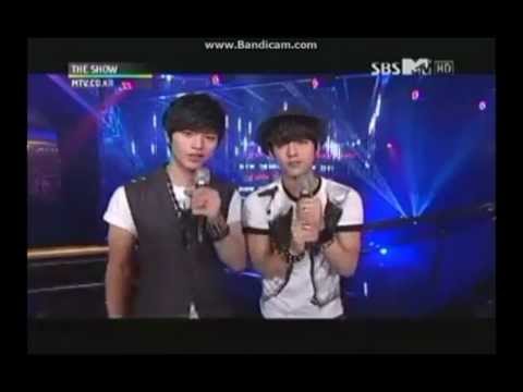 (LQ) 120511 The Show - MC Cut (Minhyuk & Sungjae)