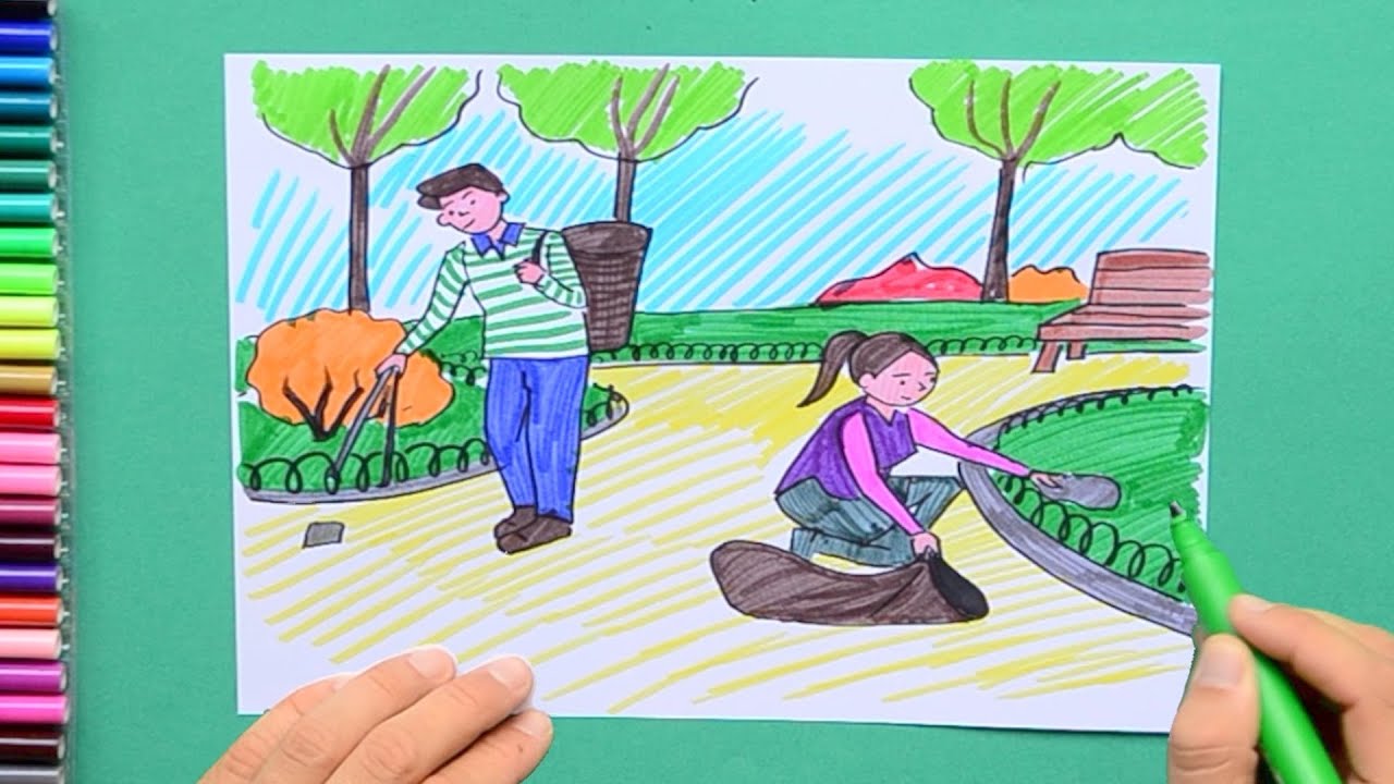 Putar video How to draw Swachh Bharat sekarang How to draw Swachh Bharat