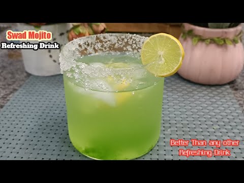 Mojito Sparkling Light and Swad Candy and Lime Drink | Better than Mint margarita | Refreshing Drink