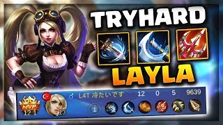 Jin Full Focus Layla (Adc) Oynarsa | Try Hard Carry Mobile Legends Bang Bang