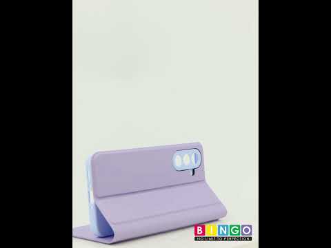 Миниатюра изображения товара Чехол-книжка Bingo Magnetic для Samsung A56 (фиолетовый)