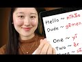 ASMR Teaching You Basic Chinese