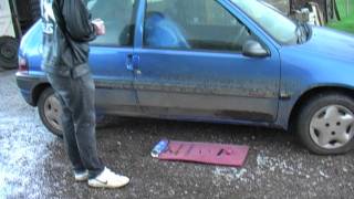 How to open a car door WITHOUT the Keys! - Victorious Sponge