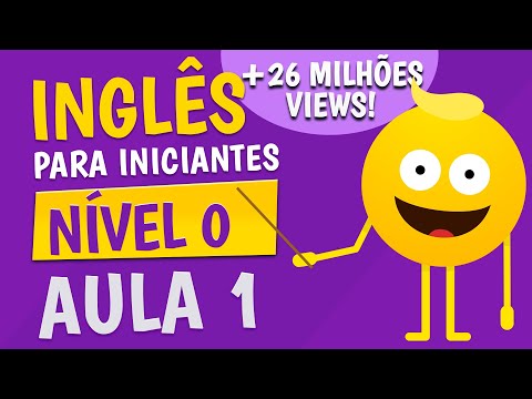NÍVEL 0 - AULA 1 - INGLÊS PARA INICIANTES 🟣 CURSO COMPLETO
