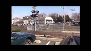 preview picture of video 'NJT Jersey Coast Line - Manasquan Main Street Crossing'