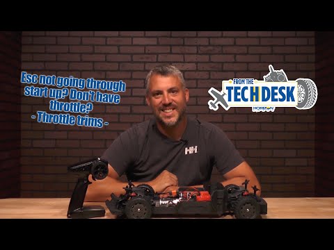 Esc not going through start up? Don't have throttle? - Throttle trims -