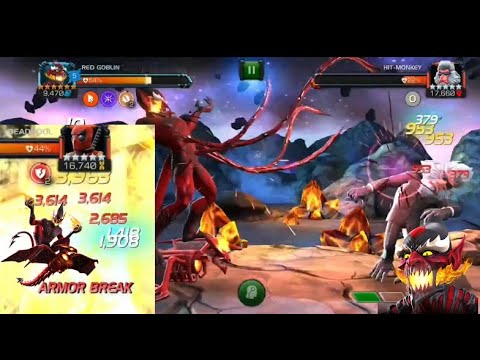 RED GOBLIN 6 STAR FULLY RAMPED UP RANK UP & GAMEPLAY! [INSANE GOD TIER DAMAGE OUTPUT!]