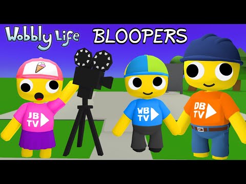 WOBBLY LIFE BLOOPERS PART 1! 👀