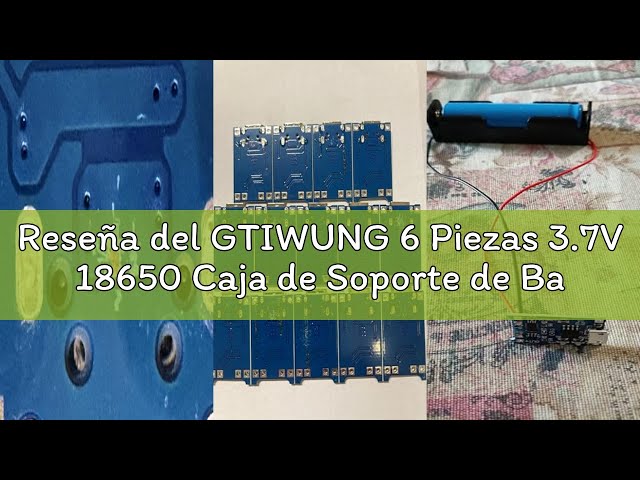Vídeo relacionado con GTIWUNG 12 Valores 60 piezas 100 a 500K ohm 3296W Kit de surtido de potenciómetro de recortador de vueltas múltiples paquete en una caja de plástico transparente