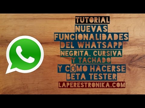 Formatea tu texto con negrita, cursiva y tachado