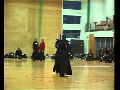 Poland Individual Men Kendo Championship 2011 - Bosak(aka) vs. Jaśtak(shiro)