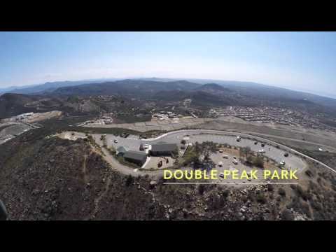 Flying below Double Peak Park with the 3DR Solo