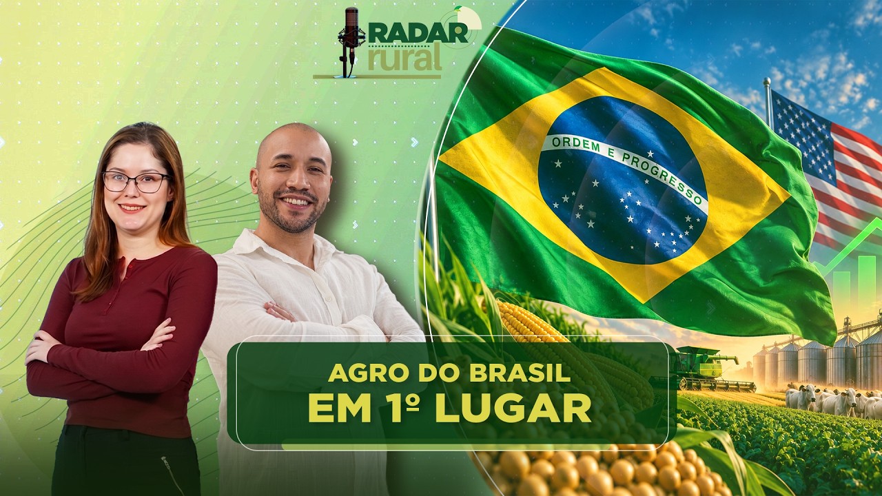 Brasil perto de superar os EUA nas exportações do agro? | Radar Rural