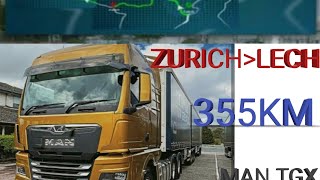 TOE3_Zurich to Lech_ long road_(MAN TGX)