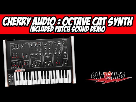 Cherry Audio : Octave Cat Synthesizer Sound Demo