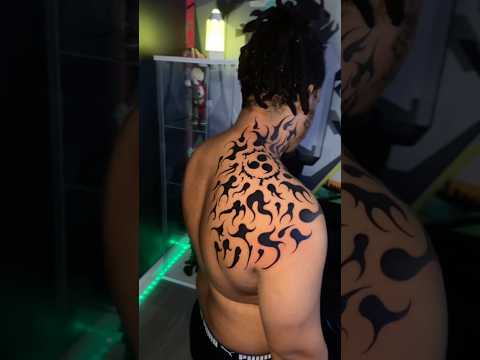 SASUKE CURSE MARK TATTOO 🐍