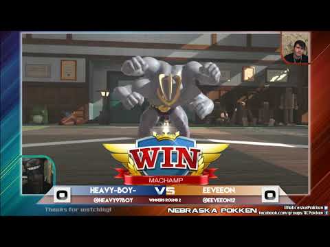 7 Heavy Boy  vs Eeveeon - Pokken at Underground - 10/3/17