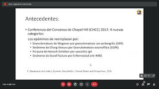CM1 Reumatología 15: Vasculitis ANCA (10-06)