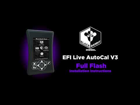 EFI Live AutoCal V3 - Flashing Your Truck with Black Bandit's Custom Tune | Step-by-Step Guide
