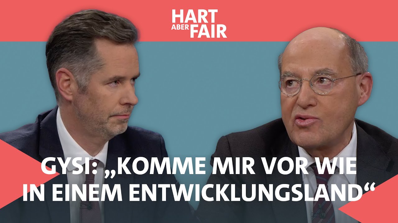 Weg mit der Schuldenbremse? Gregor Gysi vs. Christian Dürr I hart aber fair