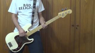 NEW AMERICA 14-The Fast Life (Bônus) - Bad Religion Bass Cover