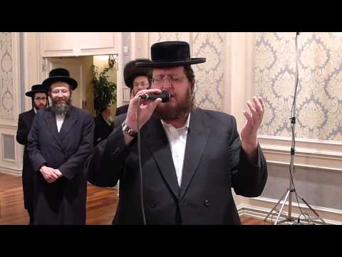 Cantor (Chazan) Singer Moshe Laufer Singing "Tanya" at Boston Butushan Mikolayev Wedding
