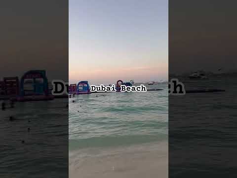 Dubai Beach ⛱️🏖️#beach #dubai #jbr #viral #reels #shortsfeed #tiktok