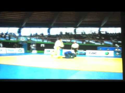 David Moura [BRA] vs. Daniel Allerstorfer [AUT] - 2012 World Cup Rome [+100kg] Men