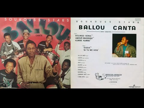 Ballou Canta Soukous Stars Sadia Full Album - 1989 80s Music Soukous!