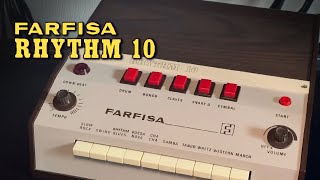 Video thumbnail for Farfisa Rhythm10 Demo(no talking) | Kraftwerk Drum Machine | Free Sample Pack by 猫三郎/Nekosaburo Ino-e
