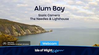 🔴 Alum Bay Camera (Static) | The Needles Lighthouse | Isle of Wight Webcams UK LIVE live webcam